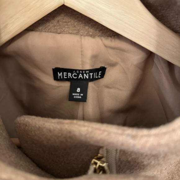 J. Crew Factory Tan City Coat - Picture 5 of 6
